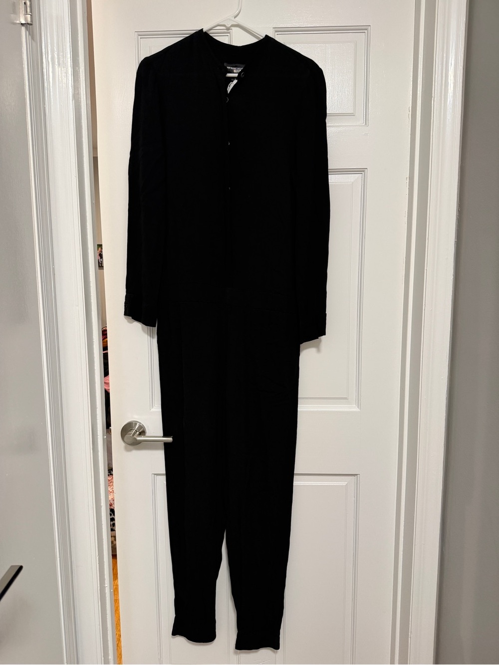 Fifteen Twenty Black Long-Sleeve Jumpsuit
